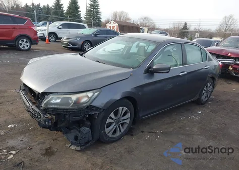 2013 Honda Accord Lx из США, поврежденный, VIN 1HGCR2F39DA265534